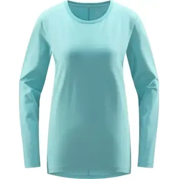 Dámské tričko Haglöfs Curious LS dámské triko dlouhý rukáv světle modrá vel. S