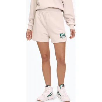 Dámské kraťasy Dámské šortky FILA Linyi oatmeal melange
