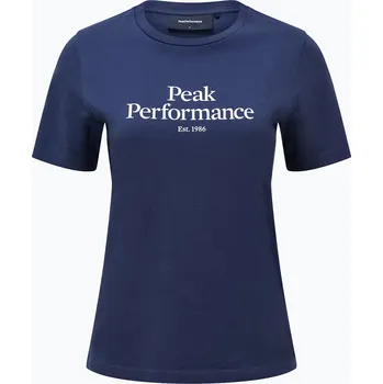 Dámské tričko Dámské tričko Peak Performance Original Tee blue shadow
