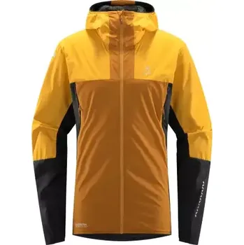 Pánská větrovka Haglöfs L.I.M. Alpha Hood pánská bunda žlutá vel. S