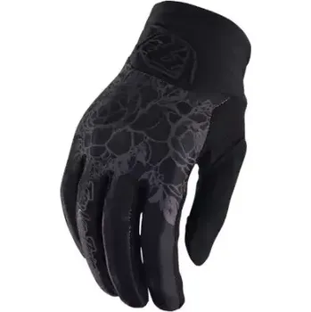 Cyklistické rukavice Troy Lee Designs Luxe dámské rukavice Floral Black vel. L