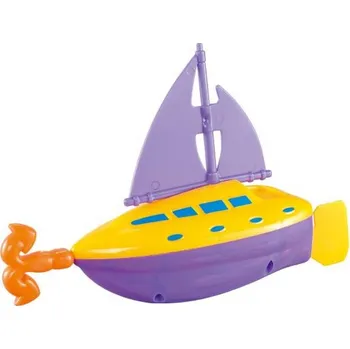 Loď s kotvou natahovací do vody 18 cm