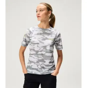 cyklistický dres Endura LTD Mountain Camo dámský dres krátký rukáv Haar Grey vel. M