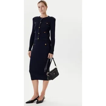 Dámský svetr Guess Kardigan W5YR09 Z0130 Tmavomodrá Regular Fit M