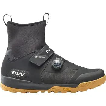 Pánská sportovní obuv Northwave Kingrock Plus Gtx MTB zimní pánské tretry Black/Honey vel. 46