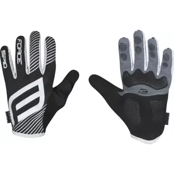 Sportovní chránič Force Spid MTB rukavice letní černá vel.S