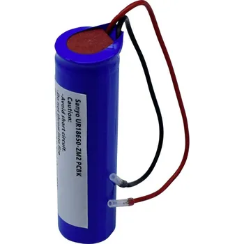 Elektronika Sanyo UR18650-ZM2 PCBK speciální akumulátor 18650 s kabelem Li-Ion 3.7 V 2420 mAh 1 ks