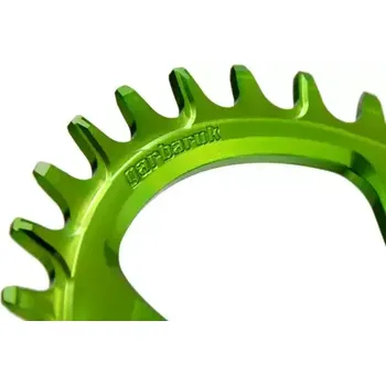 Převodník na kolo Garbaruk 104BCD Round převodník zelená 32 zubů
