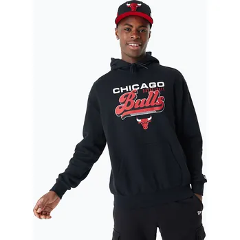 Pánská mikina Pánská mikina New Era NBA Graphic OS Hoody Chicago Bulls black