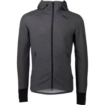 Pánská mikina POC Merino Zip Hood pánská mikina Sylvanite Grey Melange vel. M