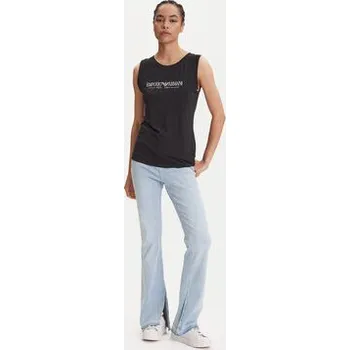 Dámská halenka Emporio Armani Underwear Halenka EW000410 AF10881 UC001 Černá Regular Fit L