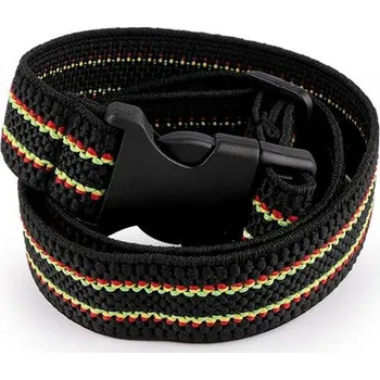 Opasek Dětský pásek pružný šíře 2,5 cm - 4 černá