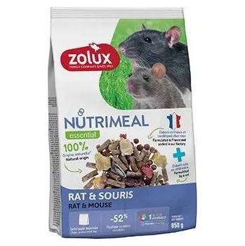 Krmivo pro hlodavce Krmivo pro krysy a myši NUTRIMEAL mix 850g Zolux
