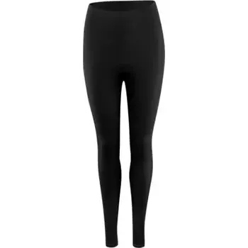 Cyklistické kalhoty Force Ridge Lady dámské kalhoty do pasu s vložkou černá/šedá vel. XXL