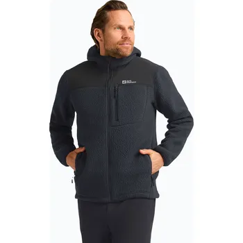 Pánské oblečení Pánská fleecová mikina Jack Wolfskin Kammweg Pile Fz phantom
