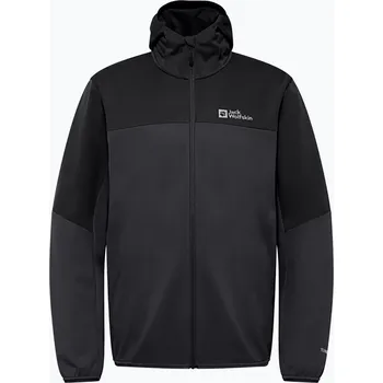 Pánská bunda Pánská softshellová bunda Jack Wolfskin Feldberg Hoody phantom
