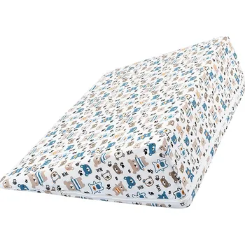 Povlak na dekorativní polštářek Bellatex POVLAK na klínový podhlavník Modrá,Béžová,Bílá