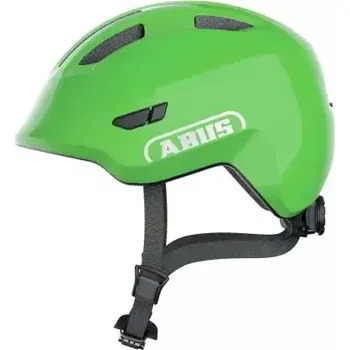 Cyklistická přilba Abus Smiley 3.0 dětská přilba Shiny Green vel. M (50-55 cm)