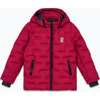 Dětská lyžařská bunda LEGO Lwjipe 706 dark pink