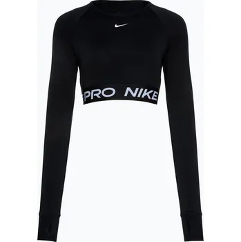 Dámské tričko Dámské tričko longsleeve Nike Pro 365 Dri-Fit black/white