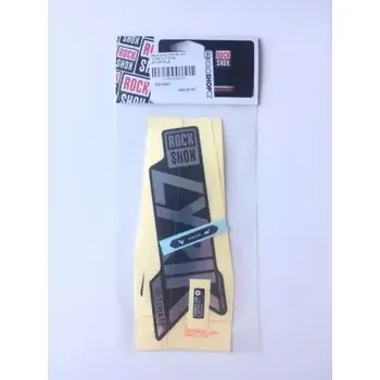 Vidlice na kolo Rock Shox Decal Kit pro Lyrik Ultimate 27,5" a 29" Polar Foil/Gloss Black