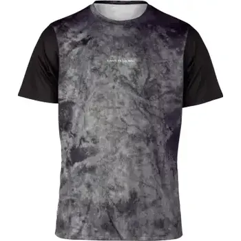 cyklistický dres Force MTB Move pánský dres krátký rukáv černá vel. S