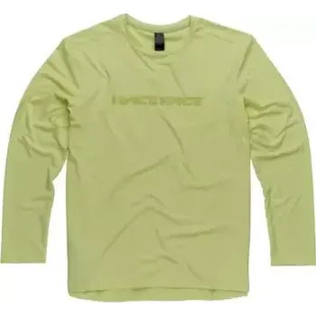 Pánské tričko Race Face Commit pánské triko dlouhý rukáv Tea Green vel. M