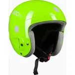 Dětské lyžařské helmy POC POCito Skull fluorescent yellow/green