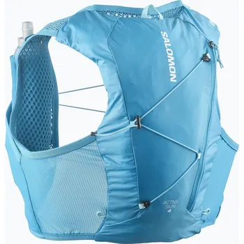 Sportovní batoh Běžecká vesta Salomon Active Skin 4 Set blue danube/blue curacao