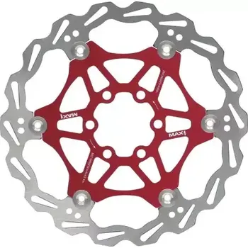 Brzdový kotouč MAX1 Alux brzdový kotouč 160 mm červený