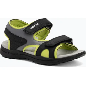 Dámské sandále Dětské sandály Geox Vaniett black/light green
