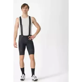 Cyklistické kalhoty Castelli A/C pánské kraťasy s vložkou a laclem Black vel. XL