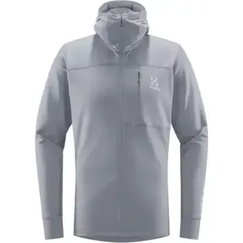 Pánská mikina Haglöfs L.I.M Mid Multi Hood pánská mikina šedá vel. XL