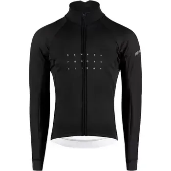 Cyklistická bunda Force Sense unisex zimní bunda černá vel. L