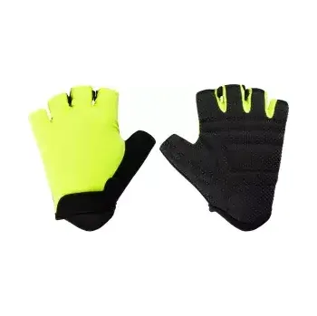 Cyklistické rukavice Force Fun Kid dětské rukavice fluo vel. L