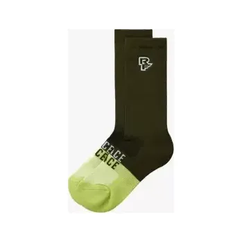 Pánské ponožky Race Face Far Out Coolmax ponožky zelená vel. L/XL