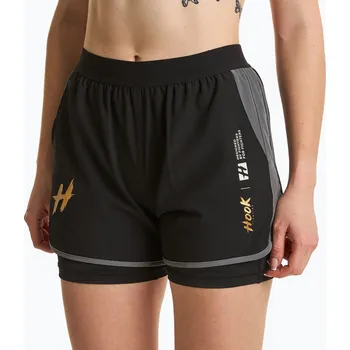 Dámské kraťasy Dámské tréninkové šortky HOOK FIGHTING Base black