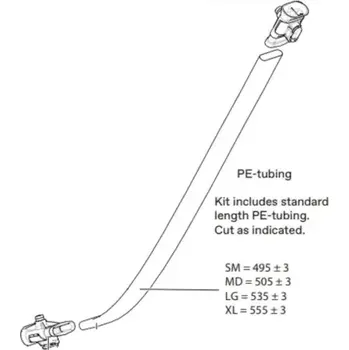 rám kola Cannondale Scalpel Cable Tubing+Tie (K32024)