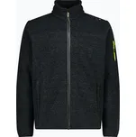 Pánská mikina CMP 38H2237 nero/ acido