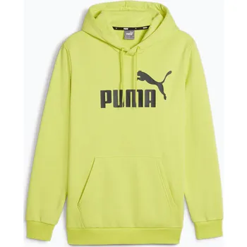 Pánská mikina Pánská mikina PUMA Essentials Big Logo Hoodie FL lime sheen