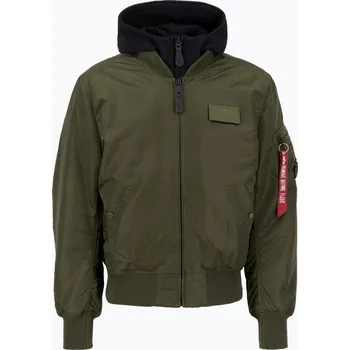 Pánská bunda Alpha Industries MA-1 D-Tec dark green / black