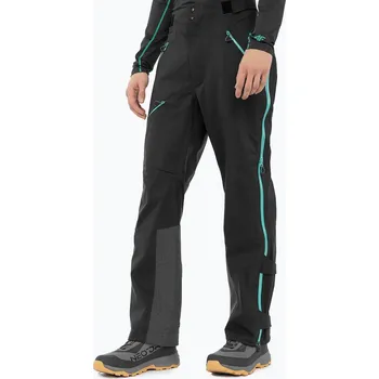 Pánské oblečení Pánské skialpové kalhoty 4F šedá H4Z22-SPMN005