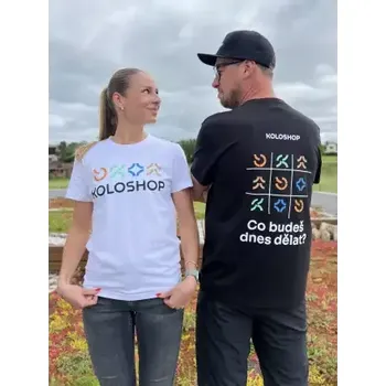 Pánské tričko Koloshop triko krátký rukáv limitovaná edice 2024 černá vel. XXL