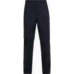 Pánské trekové kalhoty Peak Performance Iconiq Zip black
