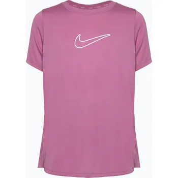 Dětské tričko Nike One Dri-Fit magic flamingo/white