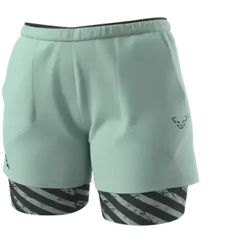 Dynafit Trail 2v1 dámské běžecké kraťasy Jadelite vel. S