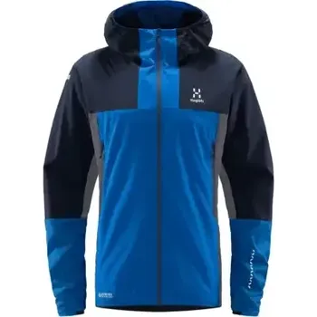 Pánská větrovka Bunda Haglöfs L.I.M Alpha Hood pánská modrá S