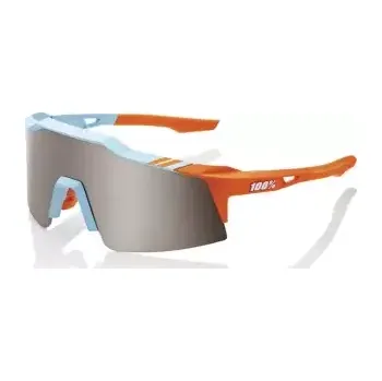 100% SPEEDCRAFT SL brýle se zrcadlovými skly modrá/oranžová/stříbrná