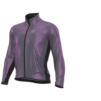Pánská větrovka Alé Guscio Clever cyklistická bunda pánská Amethyst vel. S