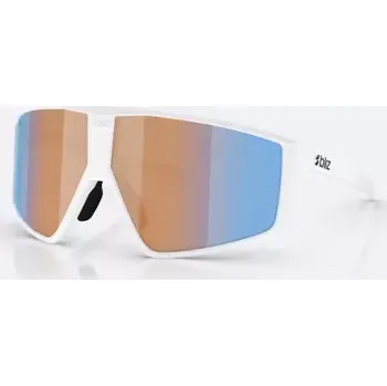 Sluneční brýle Bliz P002 sluneční brýle Matte White/Nano Optics Nordic Light Coral/Orange Blue Mult vel. L